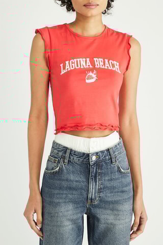 Crop top - Vermelho