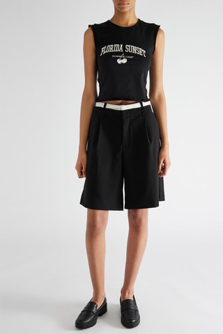 Crop top - Preto