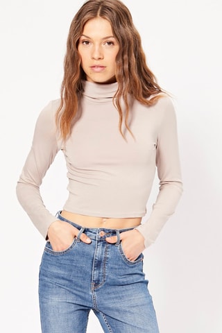 Crop top - Bege