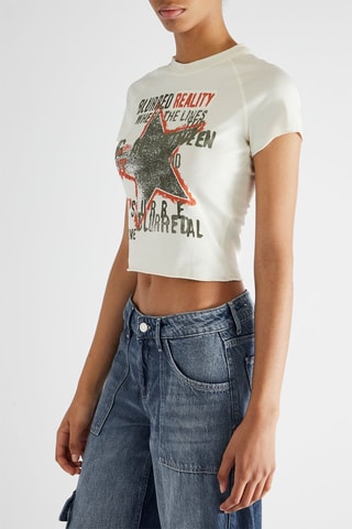Crop top - Ecru
