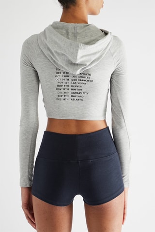 Crop top - Cinzento
