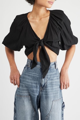 Crop top - Preto