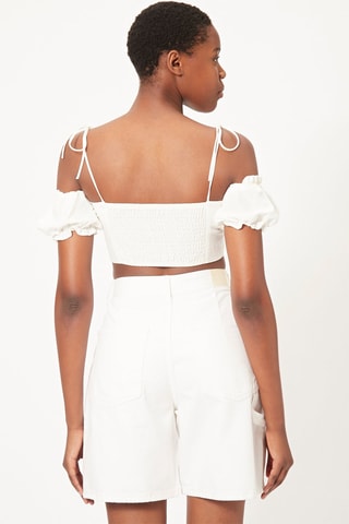 Crop top - Blanc