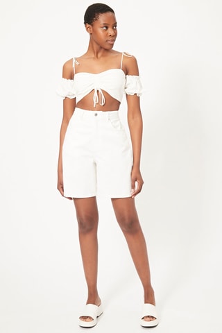 Crop top - Blanc