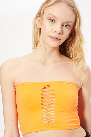 Crop top bustier - Orange