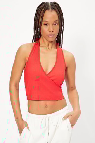 Crop top Vermelho