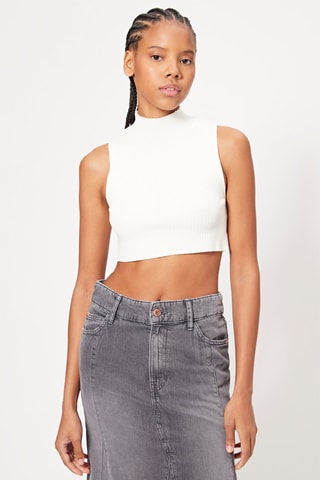 Crop top - Blanc
