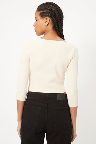 Crop top Bege