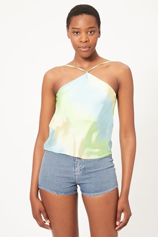 Top tie and dye Verde