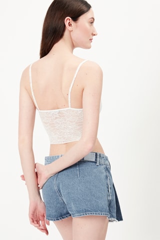 Crop top - Blanc