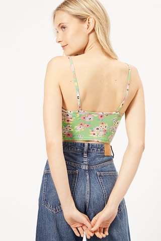 Crop top Verde-claro