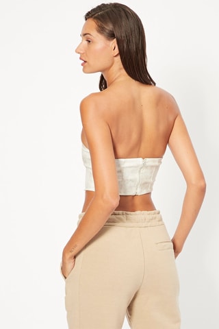 Crop top caicai - Branco
