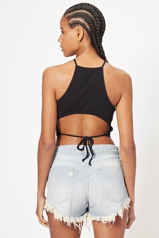 Crop top - Preto