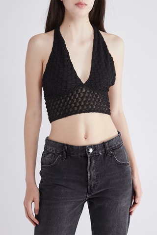 Crop top - Preto