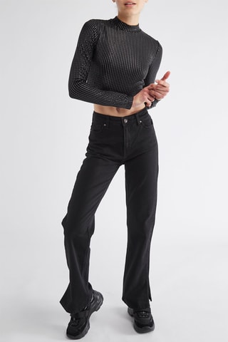 Crop top - Preto