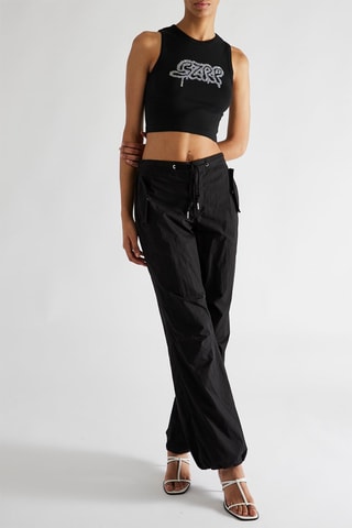 Crop top - Preto