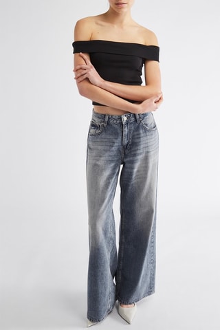 Crop top - Preto
