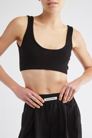 Crop top - Preto