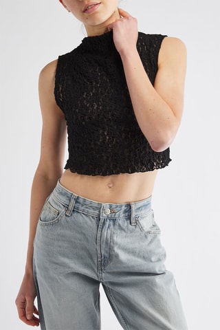 Crop top - Preto