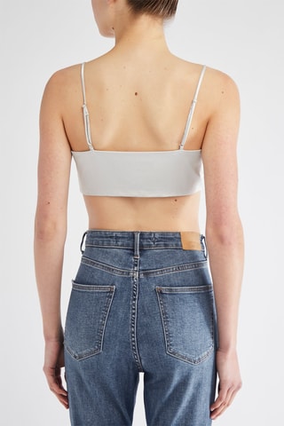 Crop top - Prateado