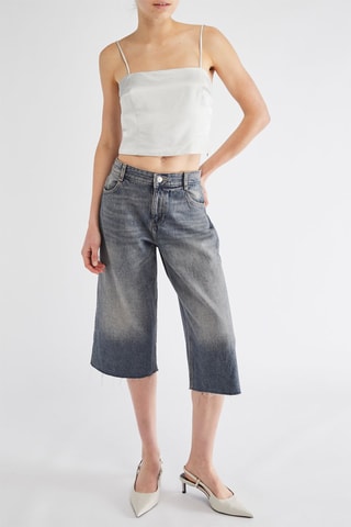 Crop top - Argenté