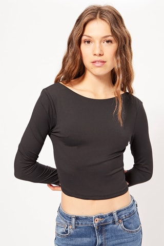 Crop top - Preto