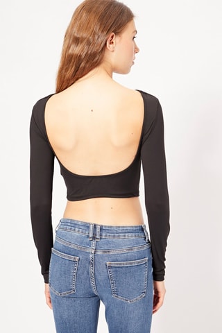 Crop top - Preto