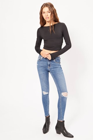 Crop top - Preto
