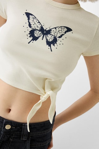 Crop top - Beige