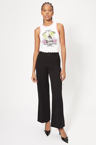 Camisola de alças - Branco
