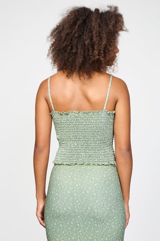 Crop top - Verde-água