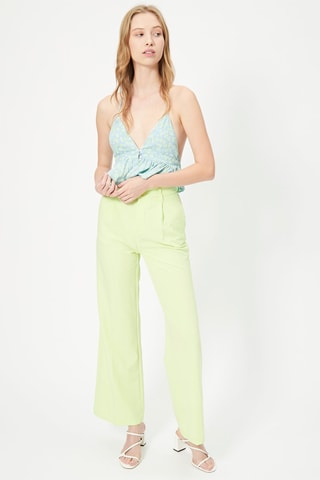 Crop top Turquesa
