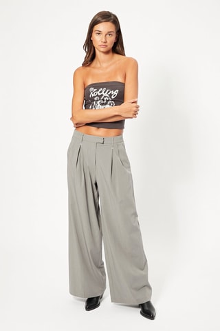 Crop top caicai The Rolling Stones - Antracite