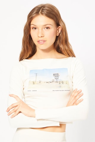 Crop top - Blanc