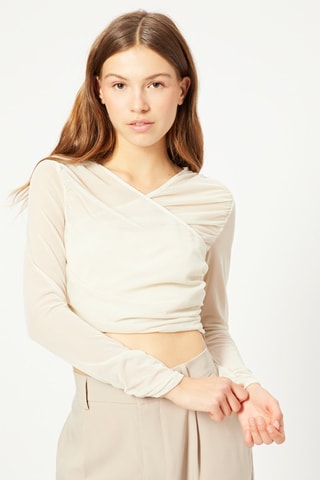 Crop top - Ecru