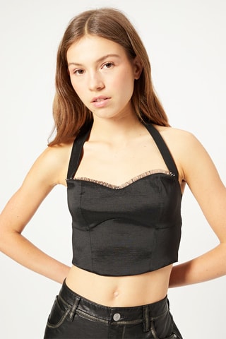 Crop top - Preto