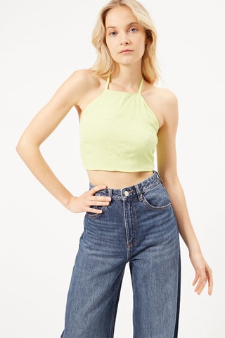 Crop top - Pistache