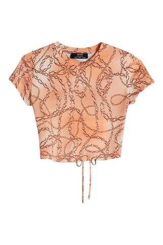 Crop top Coral