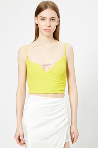 Crop top - Vert clair