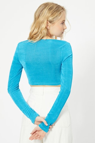 Crop top - Turquoise