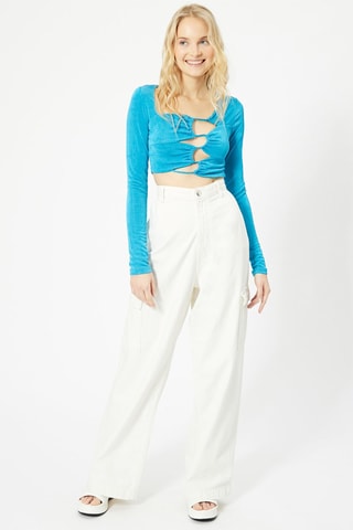Crop top - Turquoise