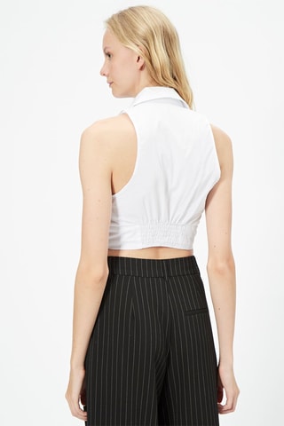 Crop top - Blanc