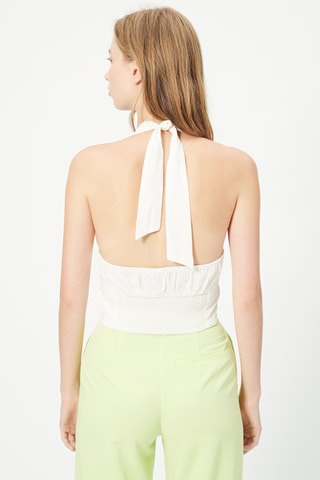 Crop top Branco