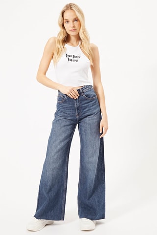 Crop top Branco
