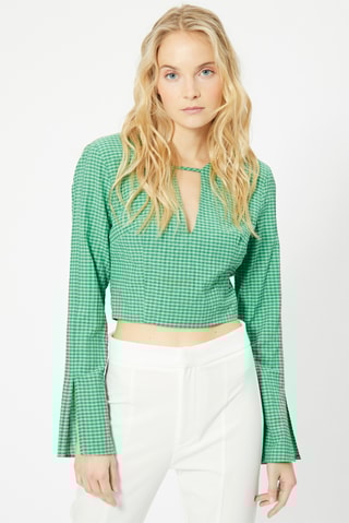 Crop top Verde