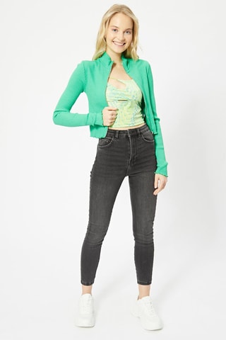 Crop top Verde-claro