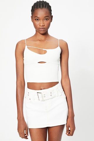 Crop top - Blanc