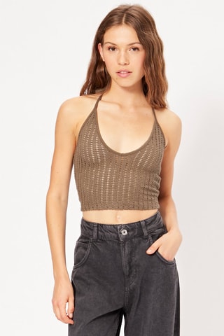 Crop top - Caqui