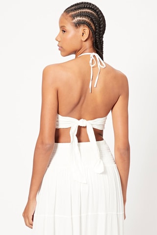 Crop top - Blanc