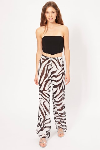 Crop top caicai - Preto